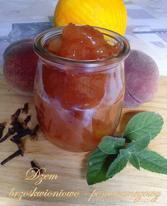 Dżem brzoskwiniowo-pomarańczowy