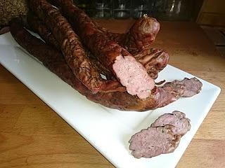 Wiejska podsuszana kiełbasa