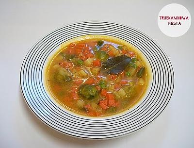 Zupa jarzynowa z ryżem