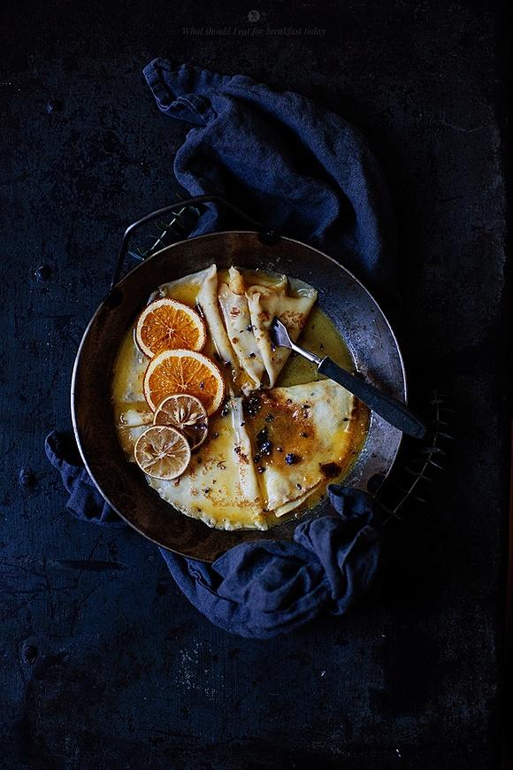 Prawie crepes Suzette