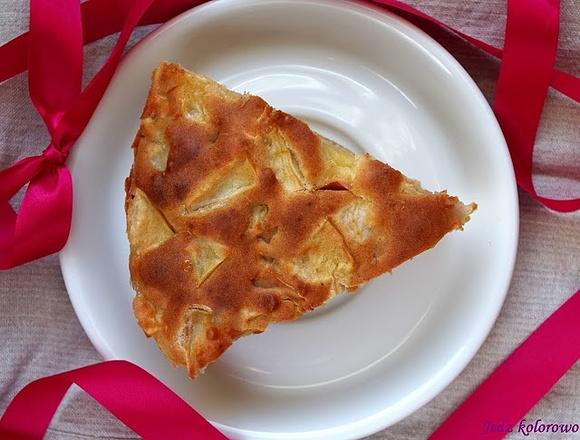 Szybkie ciasto z jabłkami bez cukru