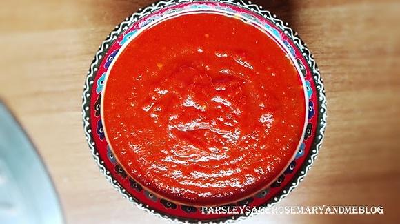 Salsa z pieczonych pomidorów