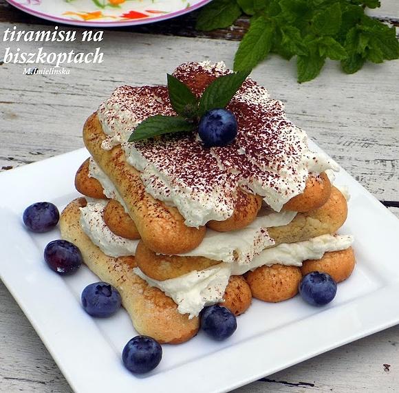 Kokosowe tiramisu na biszkoptach
