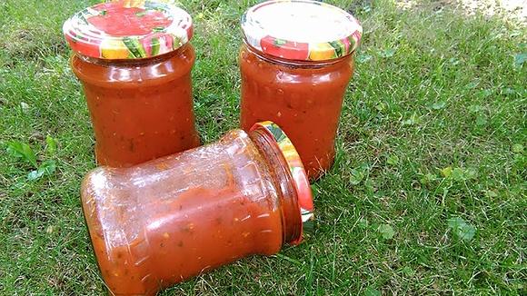 Sos pomidorowy na zimę