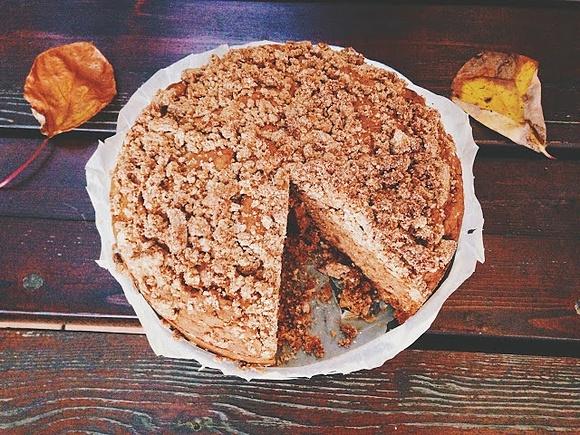 Coffeecake figowo-daktylowy z aromatem czarnej herbaty i brandy