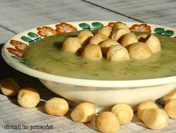 Warzywny krem koperkowy