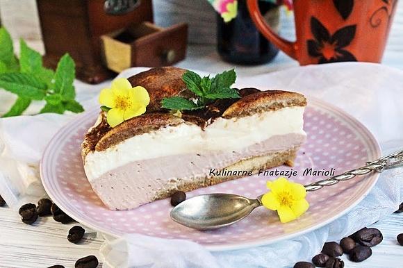 Lekki sernik cappuccino