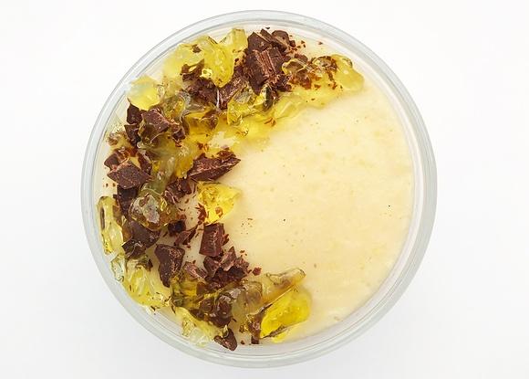 Kokosowo-limonkowy pudding jaglany bez dodawania cukru