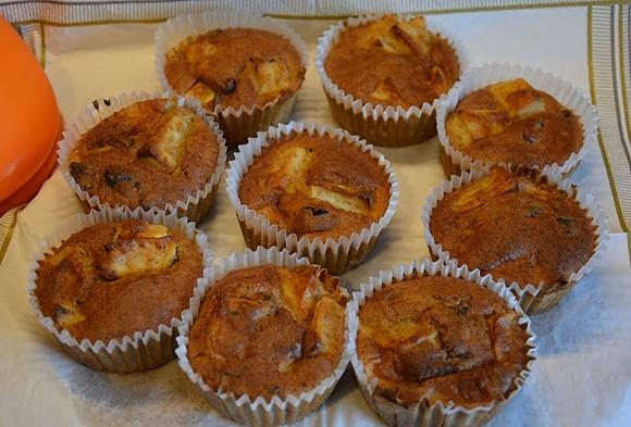 Bananowe babeczki bezglutenowe
