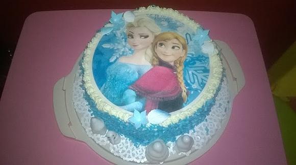 Elsowy tort dla córeczki