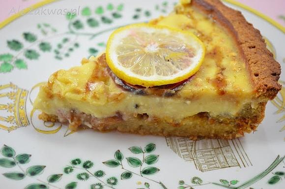 Tarta owsiana z nutą cytrusową i figami