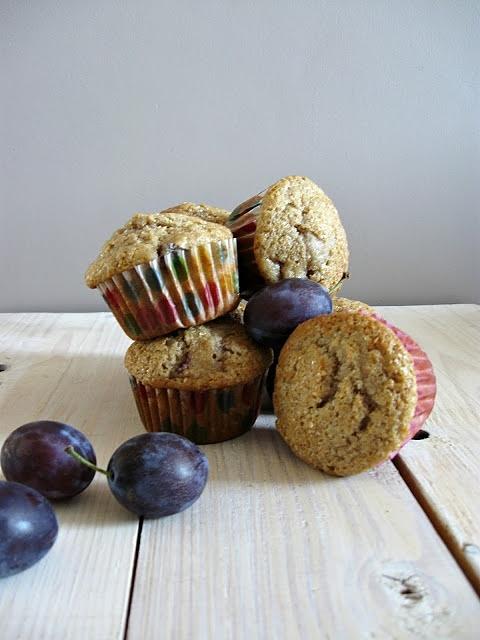 Muffiny ze śliwkami