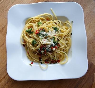 Spaghetti aglio olio