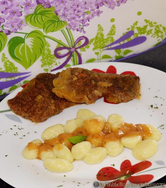 Bitki wołowe w sosie kremowo-balsamicznym