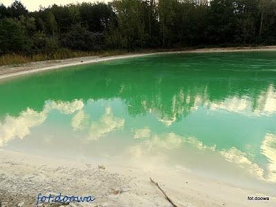 Pierwszy dzień jesieni nad Lazurowym jeziorem