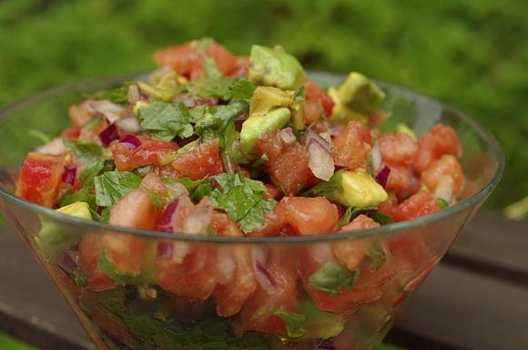 Salsa z awokado meksykański smak