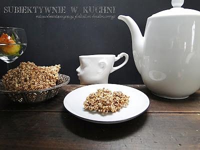Szybkie i zdrowe ciastka z miodem, amarantusem i prosem