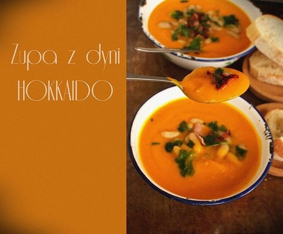 Zupa z pieczonej dyni Hokkaido - rozgrzewająca na jesień