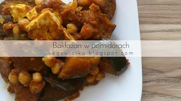 Bakłażan w pomidorach
