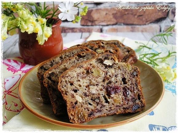 Ciasto bananowe bez laktozy i glutenu dla leniwych
