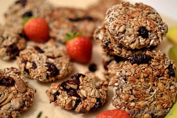 Ciasteczka musli bez mąki i cukru