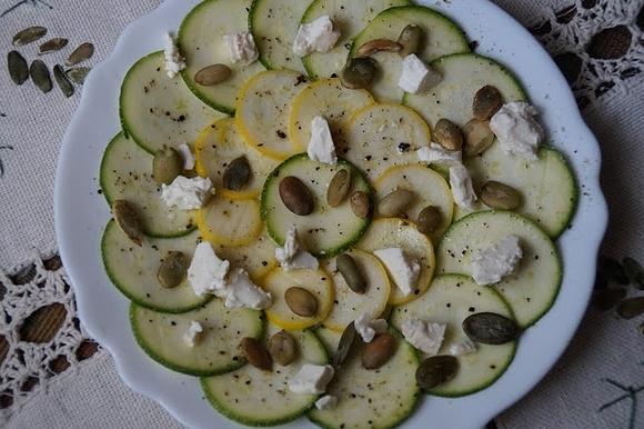 Carpaccio z cukinii