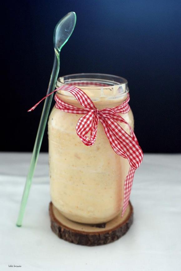 Gęste smoothie dyniowo-bananowe