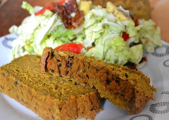 Pasztet soczewicowy z dynią - wegański i bezglutenowy