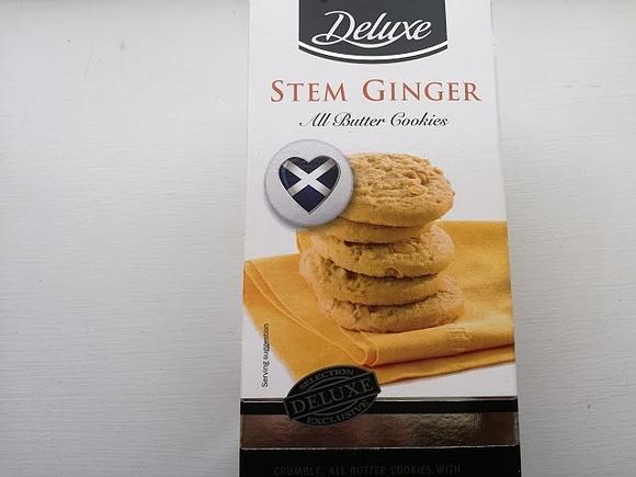 Maślane ciasteczka z imbirem stem ginger