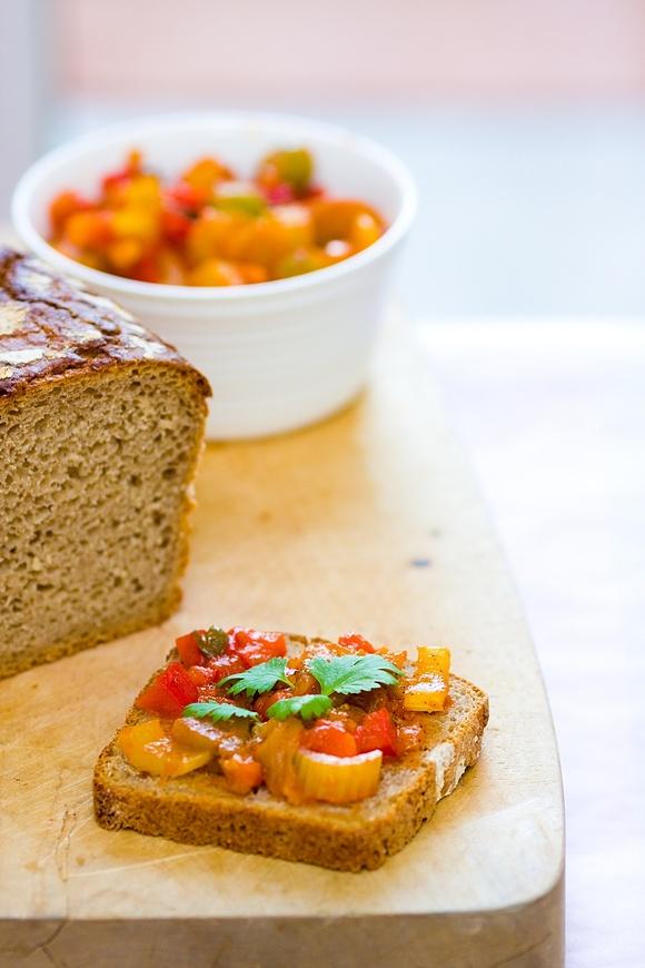 Caponata – pasta z bakłażana do chleba i grilla