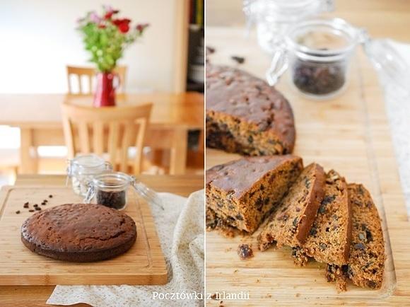 Irlandzkie ciasto bakaliowe irish boiled fruit cake