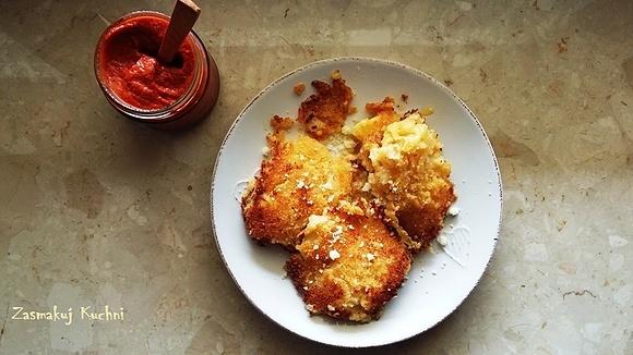 Placki ziemniaczane z gotowanych ziemniaków i parmezanem