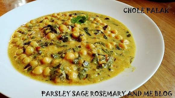 Chole palak - gotowe w 15 minut