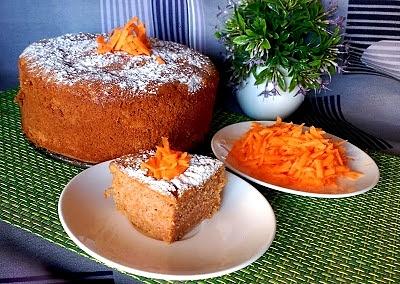 Babka marchewkowa aromatyczna i puszysta