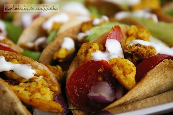 Mini tacos z kurczakiem