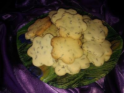 Ciasteczka lawendowe