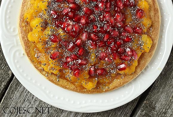 Jesienny omlet na słodko