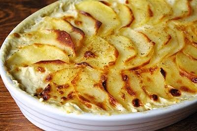 Francuska zapiekanka ziemniaczana gratin dauphinois