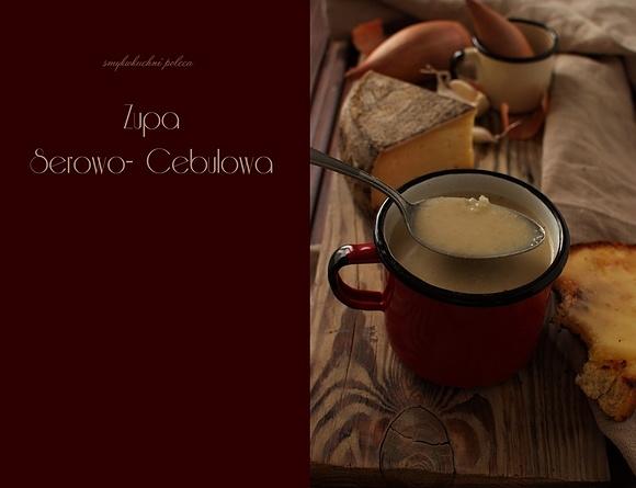 Zupa serowo-cebulowa