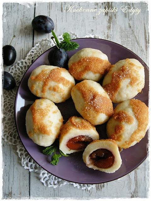 Knedle ziemniaczane ze śliwkami