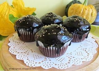 Czekoladowe muffinki z dynią