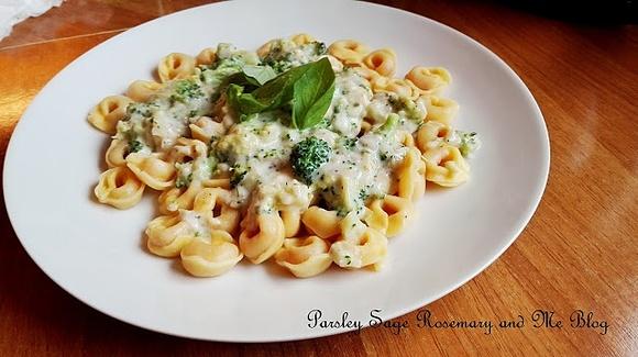 Tortellini w sosie brokułowym w 15 minut