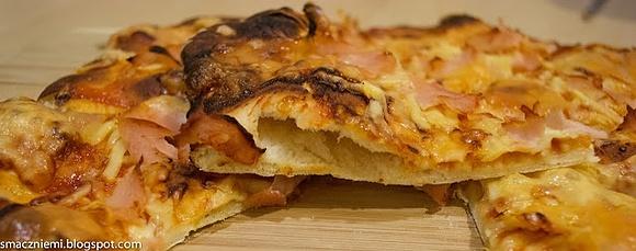 Ciasto na pizzę bez wyrastania