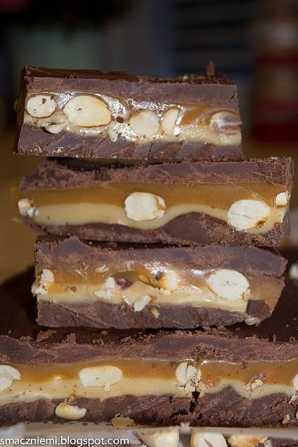 Batoniki a la snickers bez glutenu