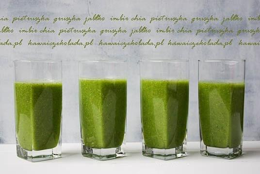 Smoothie pietruszkowo-gruszkowe