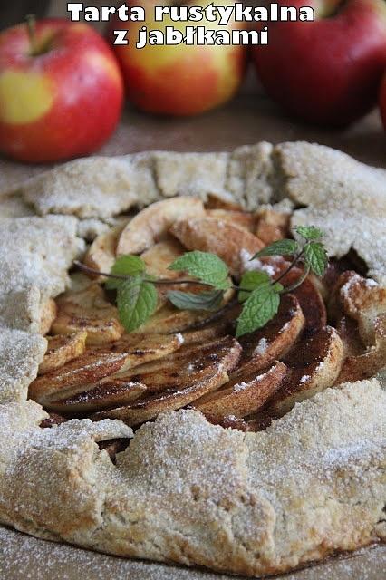Tarta rustykalna z jabłkami