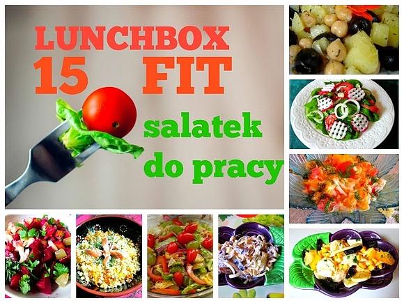Fit sałatki do pracy Lunchbox