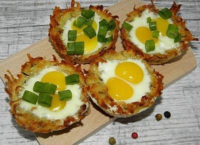 Muffiny ziemniaczane z jajkiem