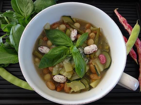 La soupe au pistou czyli prowansalska zupa z pesto