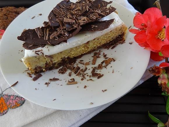 Sernik cappuccino